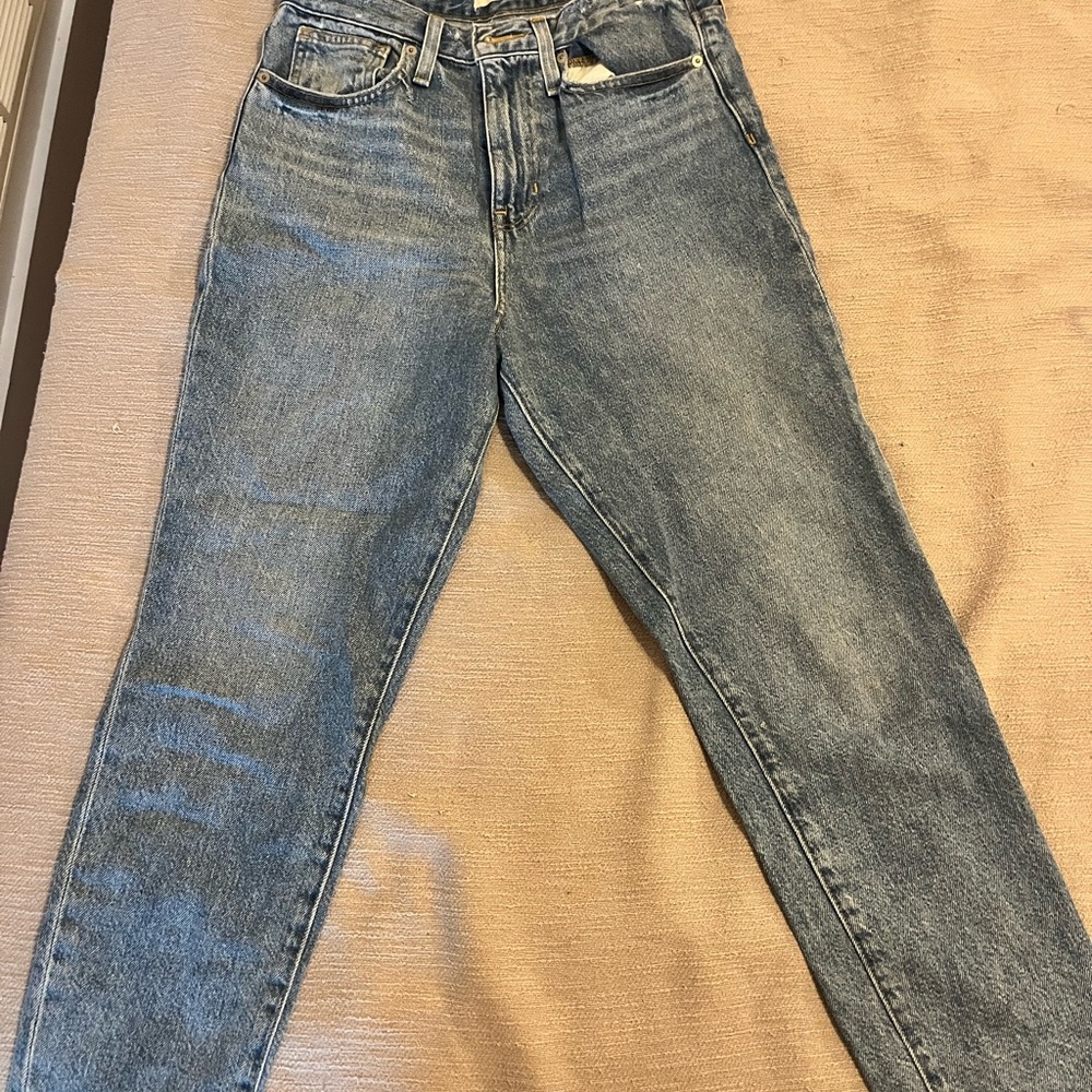 Madewell High Rise Blue Women's “Mom” Jeans